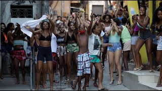 Protests after deadliest favela drug raid in Rio de Janeiros history [upl. by Slein]