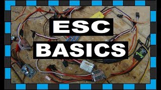 How To Use An ESC  Electronic Speed Controller Basics [upl. by Crosley]