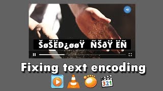 How to Fix Subtitles weird characters encoding [upl. by Nakah429]