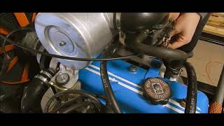 Renault Estafette 1979 engine first start after restoration  Josco Luxembourg [upl. by Laon715]