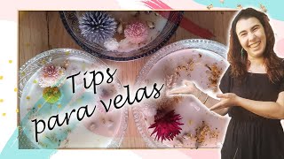 Tips para VELAS de cera de soja aromáticas [upl. by Clementas433]