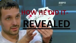 How DYNAMO did the card trick at TOTT  REVEALED [upl. by Corder]