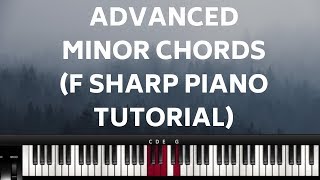 F SHARP F ADVANCED MINOR CHORDS Instructor  Caleb Fadhili [upl. by Boser]