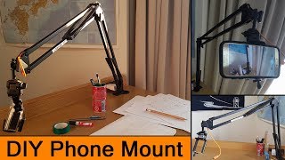 DIY Articulating Arm Mount for a Phone or Camera [upl. by Tsirc]