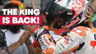 Marc Marquez Wins Again After 581 Days  MotoGP Germany [upl. by Aitnom]