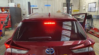 How to replace rear brake light on Toyota Auris Hybrid 2018 [upl. by Sihtnyc872]