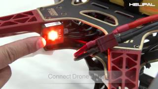 GPS Compass Calibration of DJI F550 with NAZA lite  HeliPalcom [upl. by Nosral405]