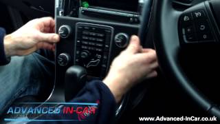 Removing The Volvo V60 2012 Headunit  Stereo [upl. by Nimrak]