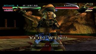 902 SoulCalibur I DC Exclusive Hidden Characters 22 Cervantes playthrough [upl. by Goodspeed]