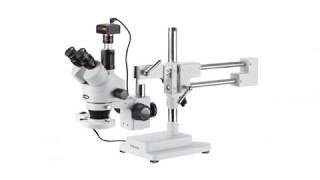 Microscope Estereo Amscope Simul Focal 90X Unboxing [upl. by Maren]