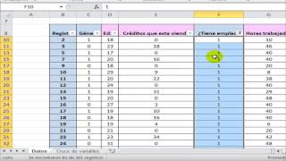 19 Cruce de Variables Unidad 2 [upl. by Asert]