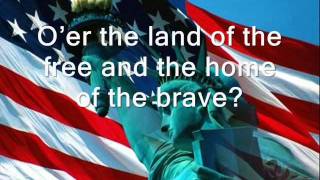 USA National Anthem with lyrics by Jaimina Johnston [upl. by Leonie]