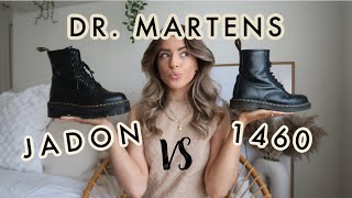 DR MARTENS 1460 BOOTS amp JADON BOOTS COMPARISON REVIEW  BREAKING IN TIPS  Charlotte Olivia [upl. by Brannon856]