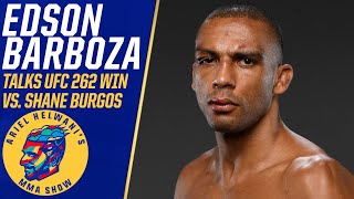 Edson Barboza wants a top5 opponent after Shane Burgos knockout win  Ariel Helwani’s MMA Show [upl. by Jefferson]