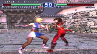 Soul Calibur 2 PS2 walkthrough  Cassandra [upl. by Evin162]