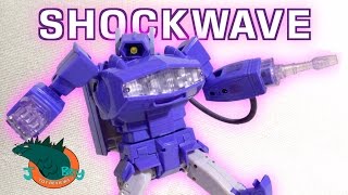 Shockwave Transformers Masterpiece Review [upl. by Ylluz]