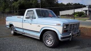 1986 Ford F150 XLT Start Up Engine and In Depth Tour [upl. by Adnorrehs797]