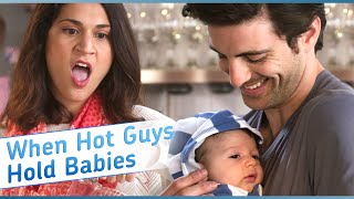 When Hot Guys Hold Babies [upl. by Yruy]