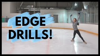 Figure Skating Edge Exercises All Levels [upl. by Elam]