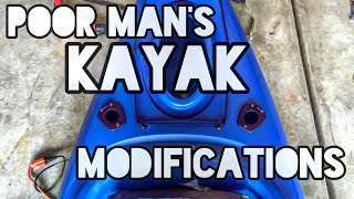 Poor Mans Kayak Modifications [upl. by Malet]