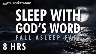 SOAK IN GODS PROMISES BY THE OCEAN  SLEEP WITH GODS WORD  100 Bible Verses For Sleep [upl. by Eveiveneg]