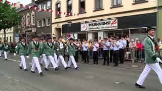 Schiefbahner Schützenfest 2013  Die grosse Wachparade am Sonntagnachmittag  Teil 2 von 2 [upl. by Revart]