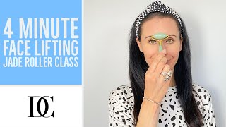 4 Minute Face Lifting Jade Roller Class [upl. by Dempsey]