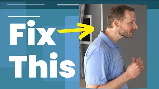 Fix Forward Head Posture  3 Easy Exercises From a Chiropractor [upl. by Ailsun]