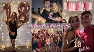 MY 18TH BIRTHDAY PARTY VLOG🔞🥂 i got very drunk [upl. by Marijn642]