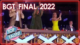 ALL 2022 BRITAINS GOT TALENT FINAL PERFORMANCES  Top Talent [upl. by Annayt160]