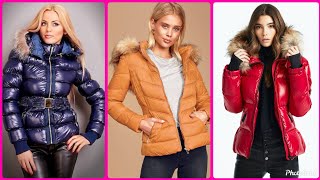 Awesome quilted puffer jackets designs for women [upl. by Adnauqaj]