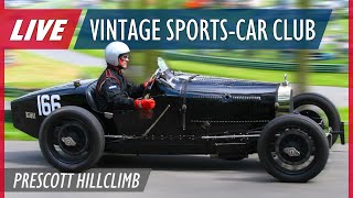 LIVE VSCC Prescott Hill Climb [upl. by Neuburger]