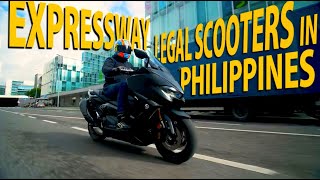 EXPRESSWAY LEGAL SCOOTERS IN THE PHILIPPINES 2021 [upl. by Akinal291]