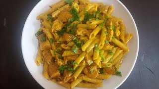 Creamy Curry Chicken Pasta [upl. by Toney]