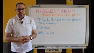 Desequilibrio electrolitico Hiponatremia Hipernatremia Hipokalemia Hiperkalemia [upl. by Anela]