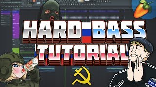 HOW TO MAKE A SLAVIC HARD BASS DROP FL STUDIO [upl. by Oman]