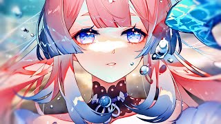 Nightcore  Tidal Wave Lyrics [upl. by Airbmak34]