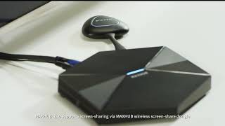 MAXHUB Wireless Screen Sharing Dongle [upl. by Llewol]