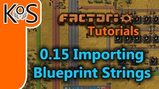 Factorio Tutorials 015 How to Import Blueprint Strings [upl. by Ronnoc]