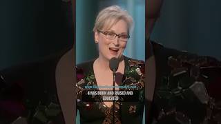 Meryl Streep’s speech about Hollywood [upl. by Drawde]