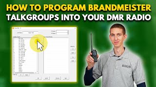 How to Program BrandMeister Talkgroups Into Your DMR Radio [upl. by Rubliw356]