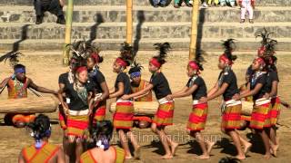 Wangala dance of Garo tribe [upl. by Novrej377]