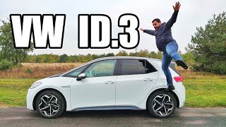 Volkswagen ID3  Electric Golf ENG  Test Drive and Review [upl. by Agrippina]