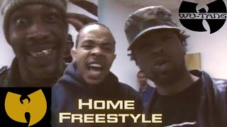 WuTang Clan 7th chamber home freestyle 1994 rare [upl. by Aligna482]