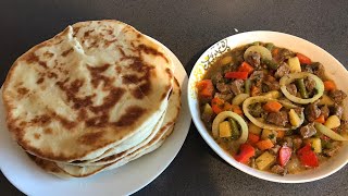 Ceesh somali iyo suqaar somali pita bread [upl. by Erret]