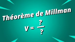 Théorème de Millman avec AO idéal  exercice corrigé [upl. by Florri]