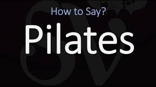 How to Pronounce Pilates CORRECTLY [upl. by Malan]