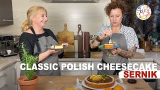 A classic Polish cheesecake  how to make Polish dessert [upl. by Jamnes]