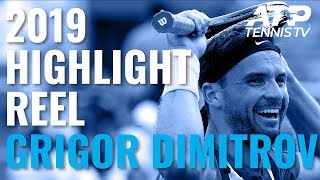 GRIGOR DIMITROV 2019 ATP Highlight Reel [upl. by Grochow]