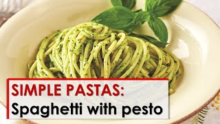 Spaghetti with Basil Pistachio Pesto [upl. by Avehstab]